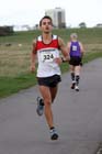 Conrad Franks (Gateshead) finishing 2nd in the Newcastle Town Moor Marathon. Photo: David T. Hewitson/Sports for All Pics